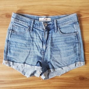 Hollister High Waisted Demin Shorts